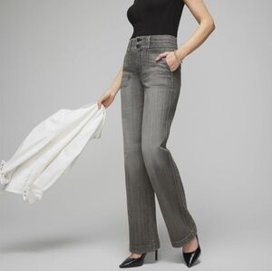 Extra High Rise Novelty Waistband Trouser Jeans 4 Short